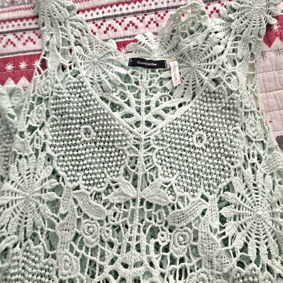 Womens/Juniors Cherry Mellow Beach Cover-up Dress Size Small - Picture 4 of 7